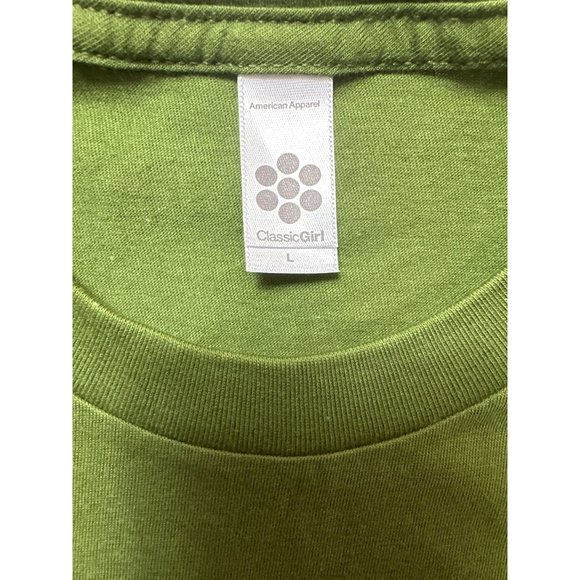 American Apparel Shirt Kids Large Green Hummers Suck Graphic Tee Short Sleeve - Picture 4 of 8